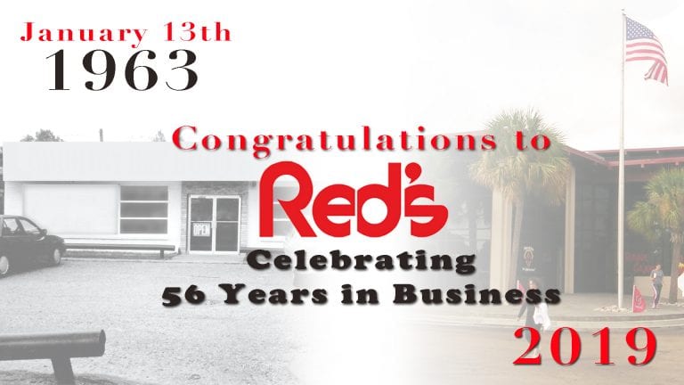 Red's celebrates 56 year anniversary!